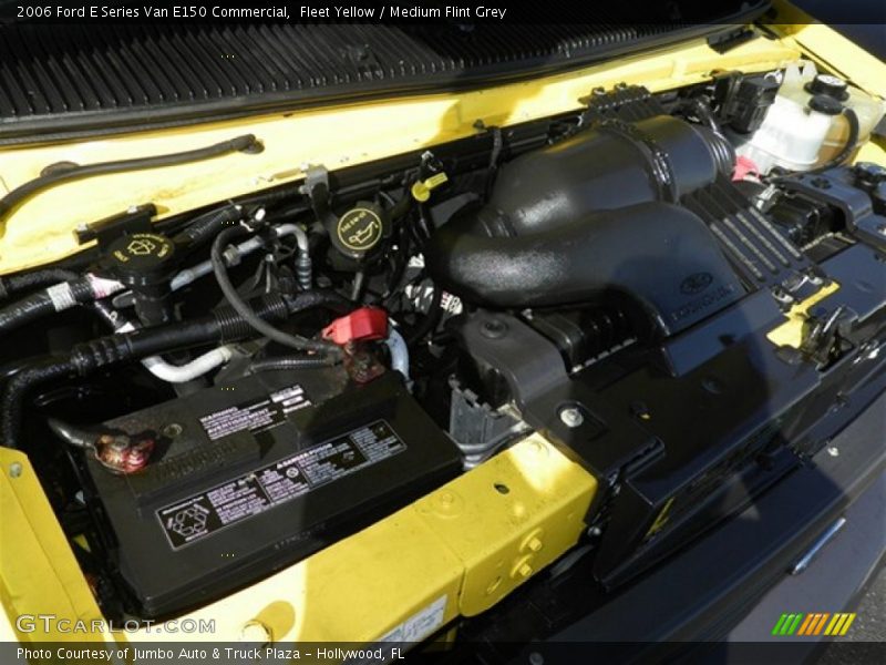 Fleet Yellow / Medium Flint Grey 2006 Ford E Series Van E150 Commercial