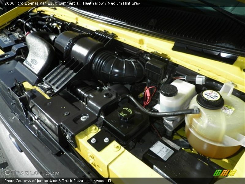 Fleet Yellow / Medium Flint Grey 2006 Ford E Series Van E150 Commercial