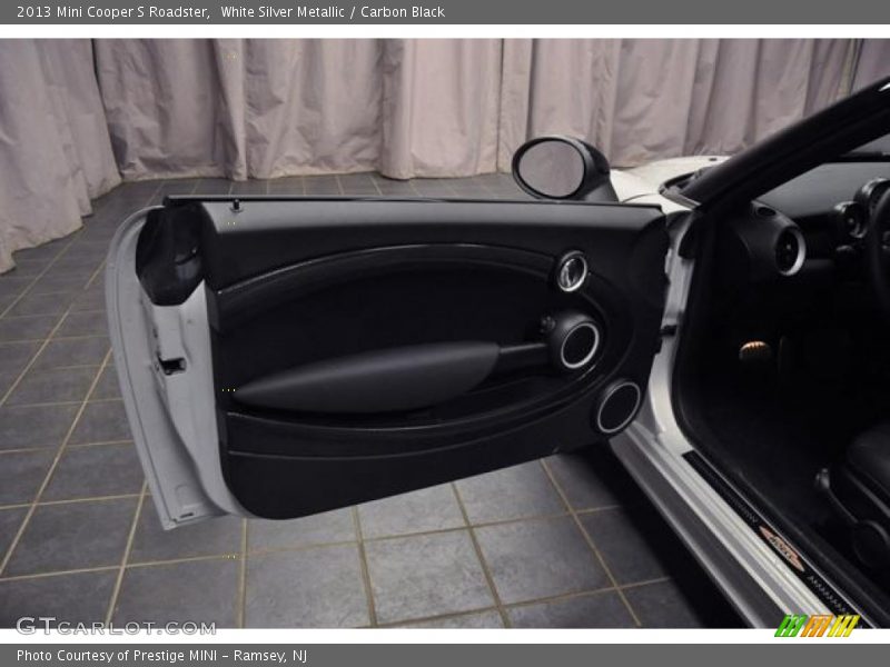 White Silver Metallic / Carbon Black 2013 Mini Cooper S Roadster