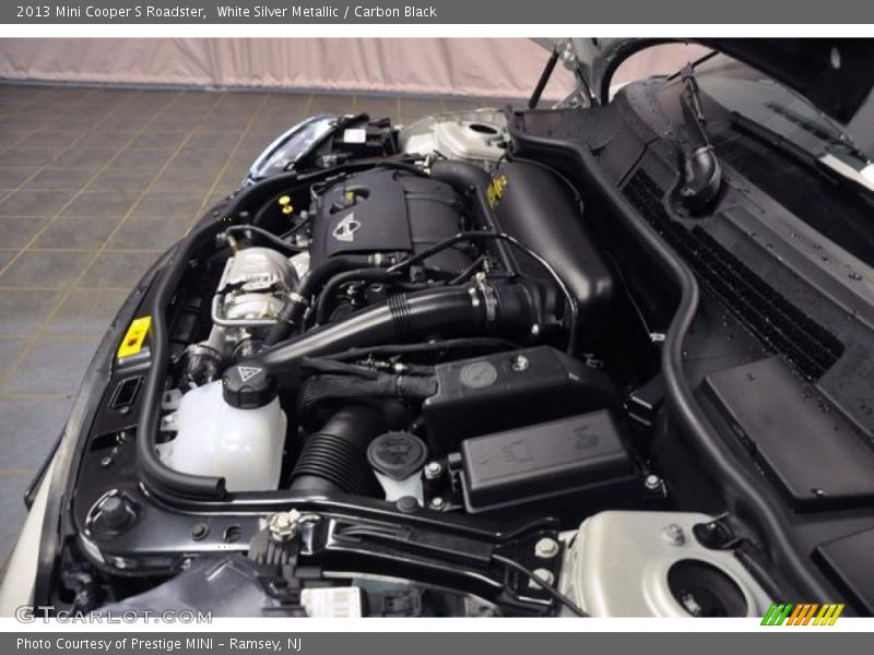 White Silver Metallic / Carbon Black 2013 Mini Cooper S Roadster