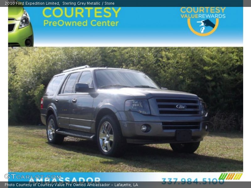 Sterling Grey Metallic / Stone 2010 Ford Expedition Limited