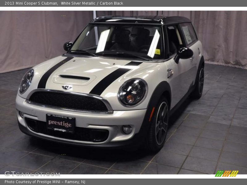 White Silver Metallic / Carbon Black 2013 Mini Cooper S Clubman