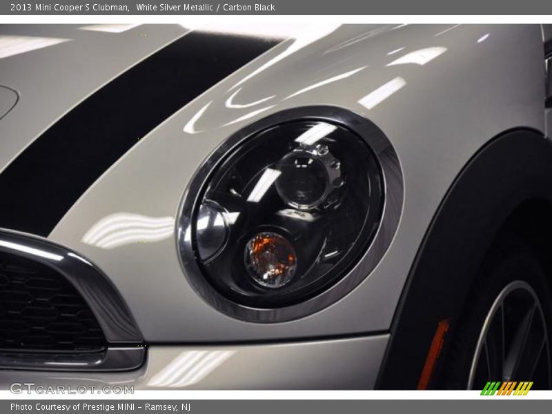 White Silver Metallic / Carbon Black 2013 Mini Cooper S Clubman