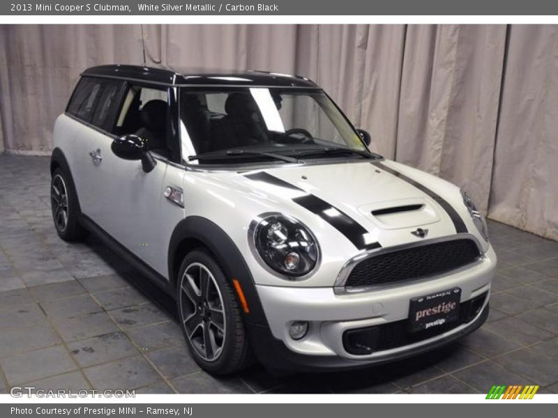 White Silver Metallic / Carbon Black 2013 Mini Cooper S Clubman