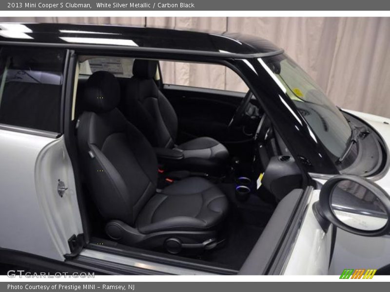 White Silver Metallic / Carbon Black 2013 Mini Cooper S Clubman