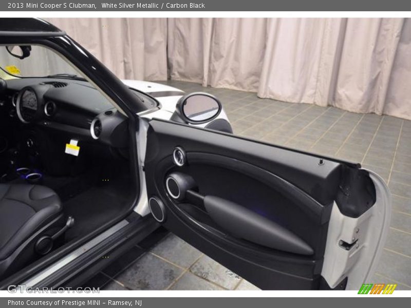 White Silver Metallic / Carbon Black 2013 Mini Cooper S Clubman