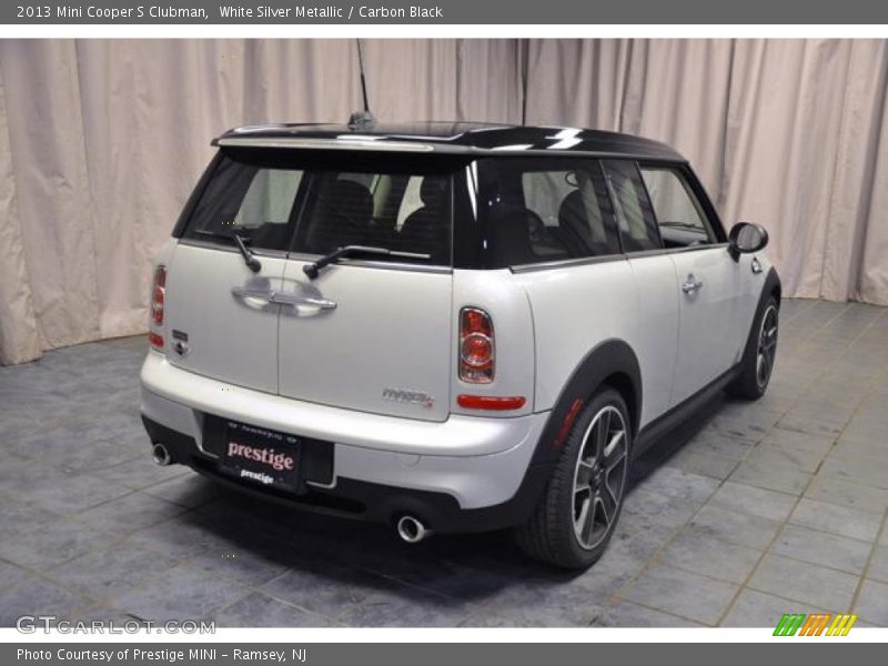 White Silver Metallic / Carbon Black 2013 Mini Cooper S Clubman