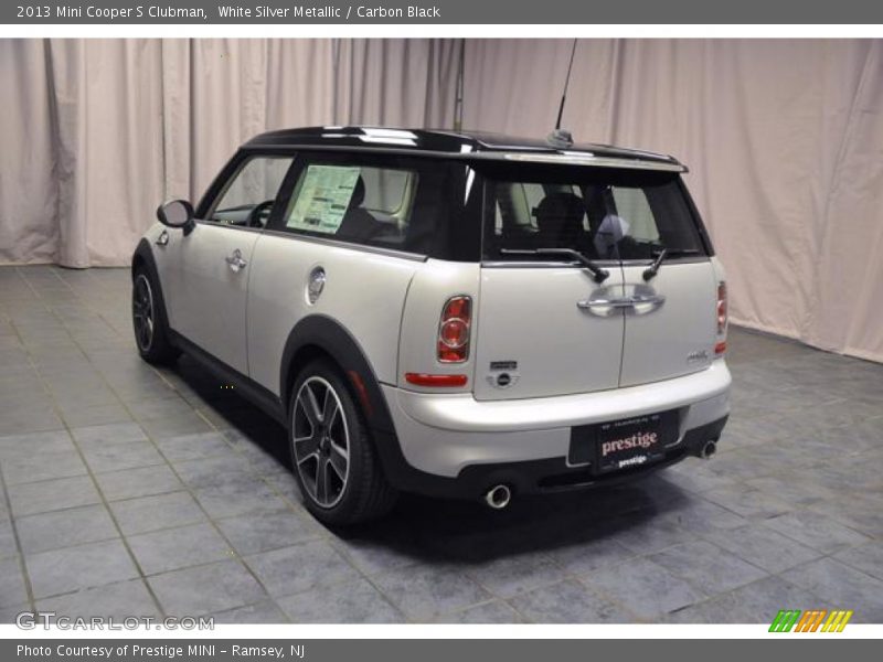 White Silver Metallic / Carbon Black 2013 Mini Cooper S Clubman