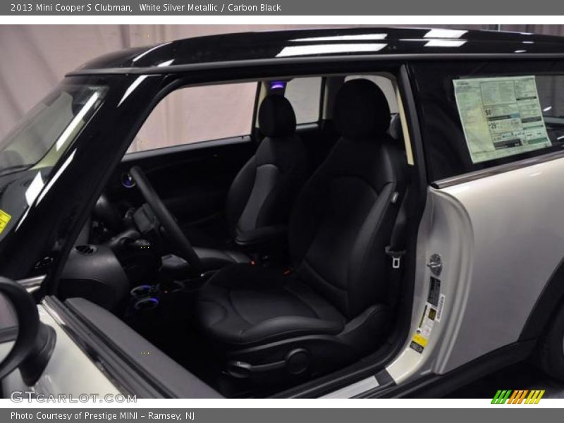 White Silver Metallic / Carbon Black 2013 Mini Cooper S Clubman