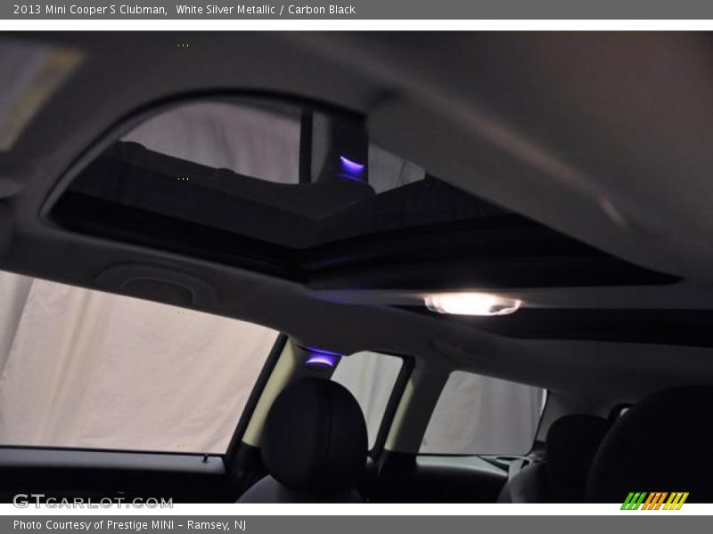White Silver Metallic / Carbon Black 2013 Mini Cooper S Clubman