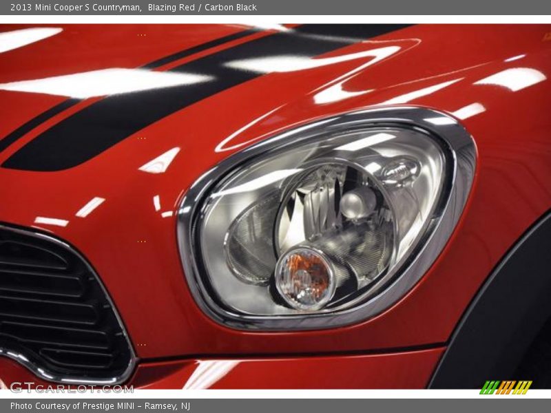 Blazing Red / Carbon Black 2013 Mini Cooper S Countryman