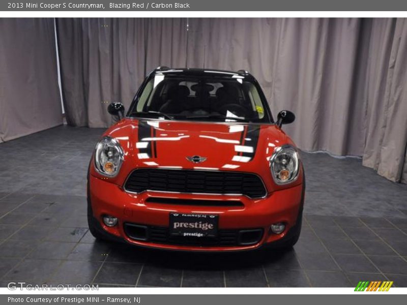 Blazing Red / Carbon Black 2013 Mini Cooper S Countryman