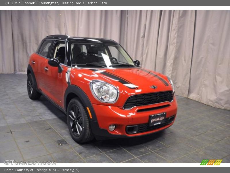 Blazing Red / Carbon Black 2013 Mini Cooper S Countryman