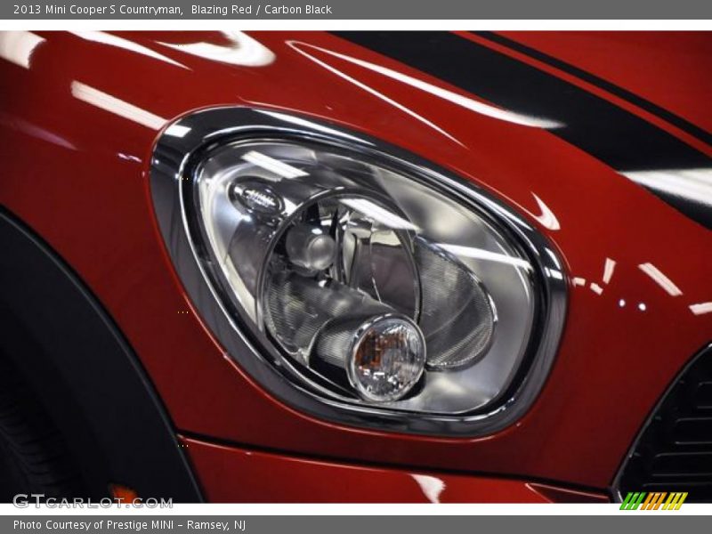 Blazing Red / Carbon Black 2013 Mini Cooper S Countryman