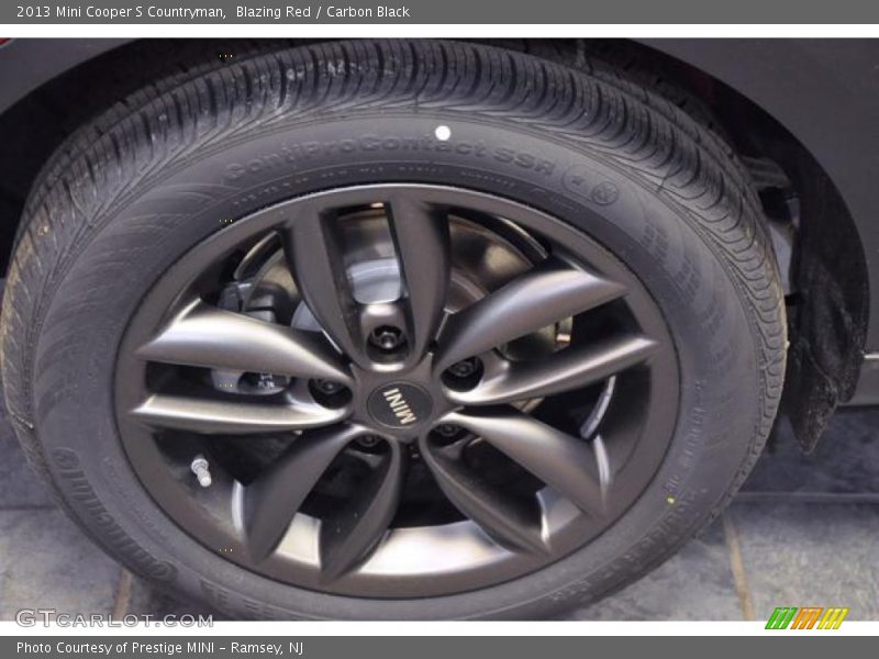 Blazing Red / Carbon Black 2013 Mini Cooper S Countryman