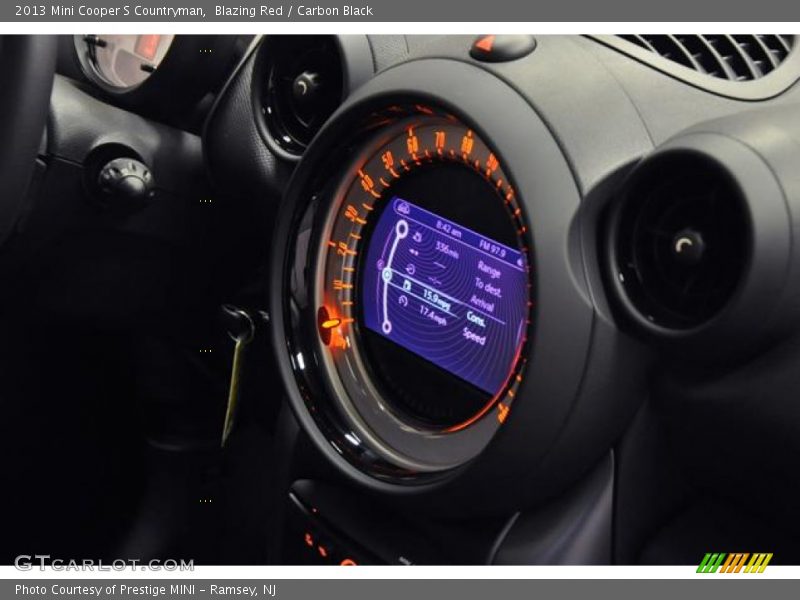 Blazing Red / Carbon Black 2013 Mini Cooper S Countryman