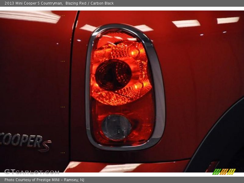 Blazing Red / Carbon Black 2013 Mini Cooper S Countryman