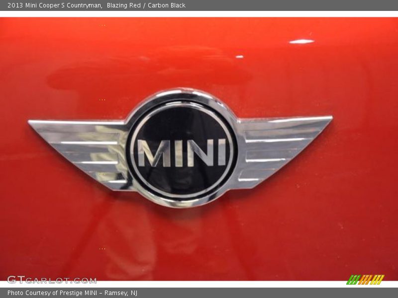 Blazing Red / Carbon Black 2013 Mini Cooper S Countryman