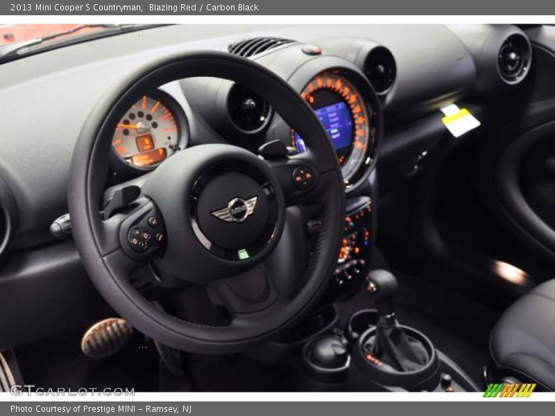Blazing Red / Carbon Black 2013 Mini Cooper S Countryman