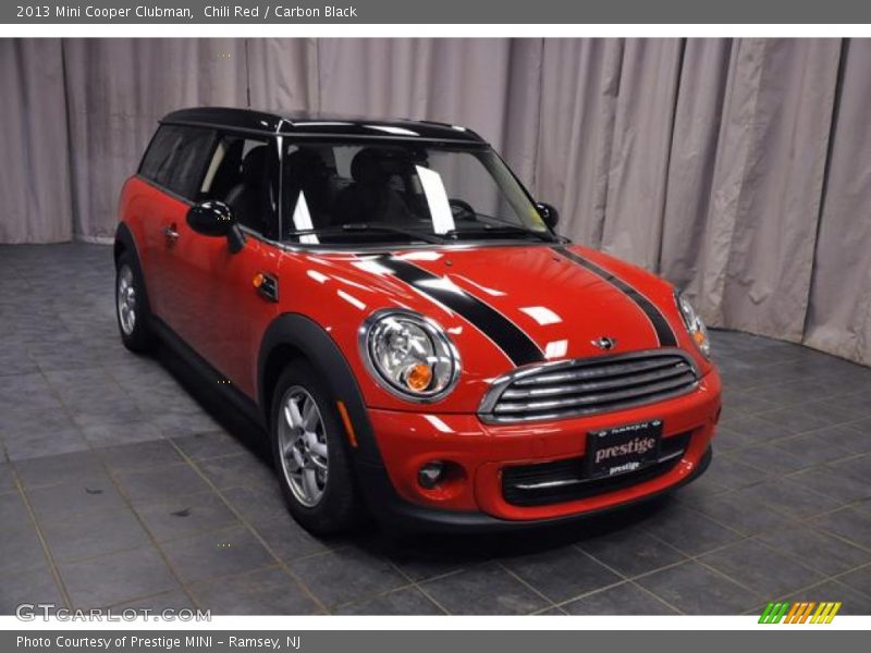 Chili Red / Carbon Black 2013 Mini Cooper Clubman