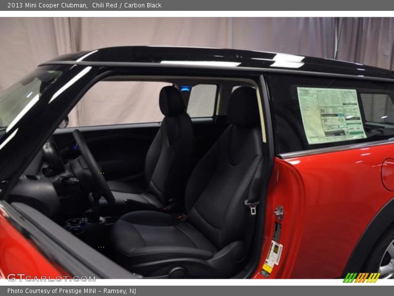 Chili Red / Carbon Black 2013 Mini Cooper Clubman