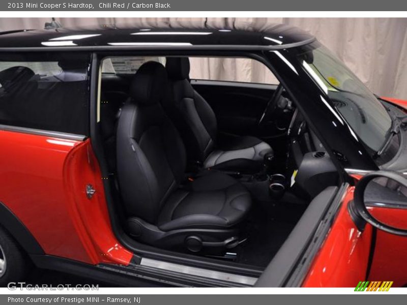 Chili Red / Carbon Black 2013 Mini Cooper S Hardtop
