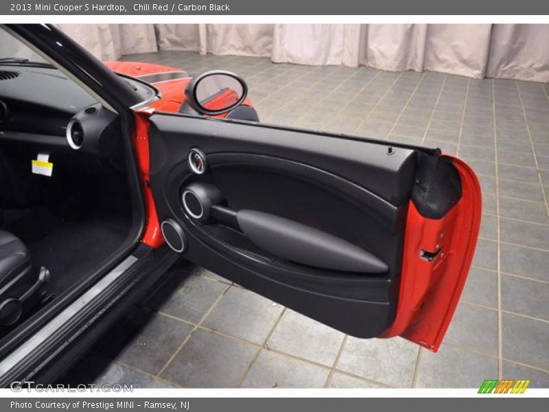 Chili Red / Carbon Black 2013 Mini Cooper S Hardtop