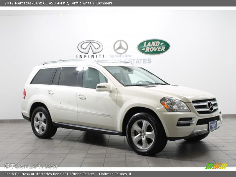 Arctic White / Cashmere 2012 Mercedes-Benz GL 450 4Matic