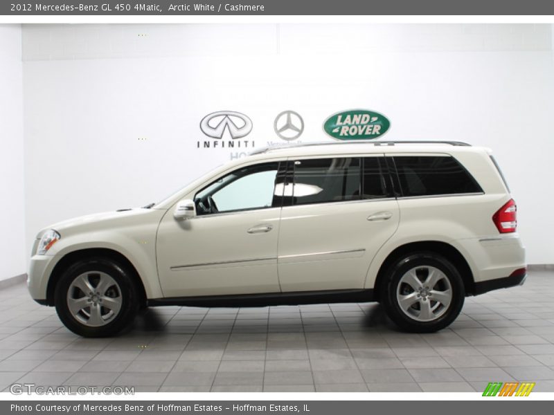 Arctic White / Cashmere 2012 Mercedes-Benz GL 450 4Matic