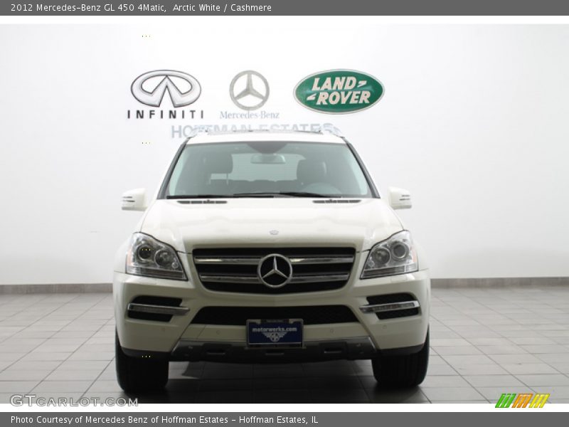 Arctic White / Cashmere 2012 Mercedes-Benz GL 450 4Matic