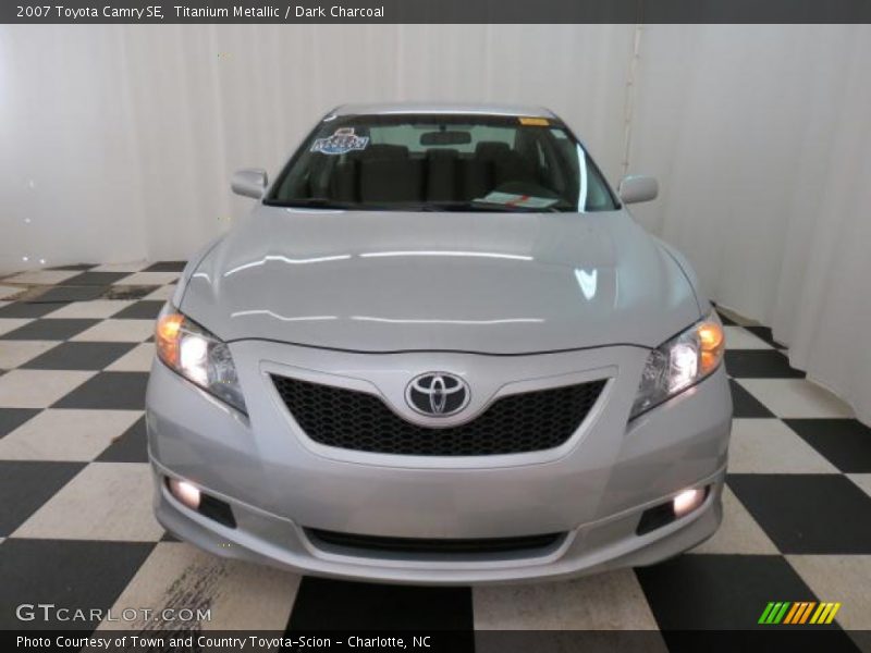Titanium Metallic / Dark Charcoal 2007 Toyota Camry SE