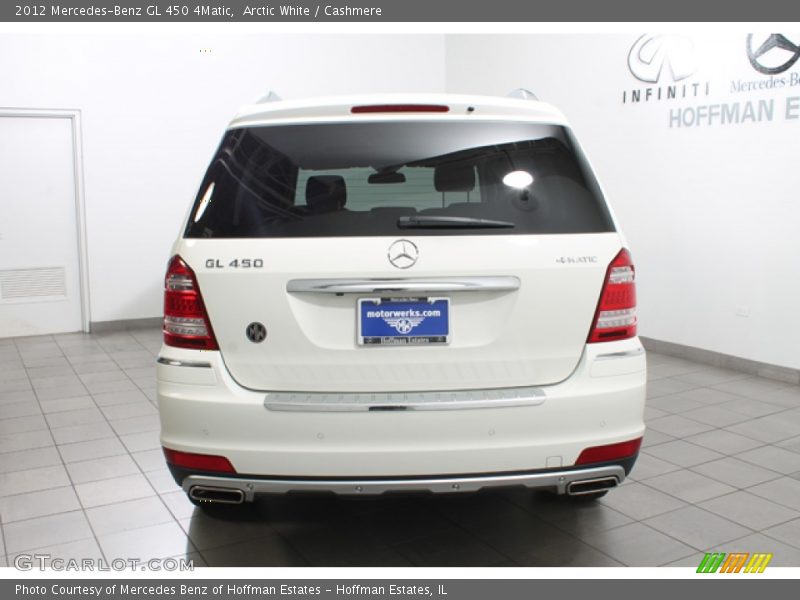 Arctic White / Cashmere 2012 Mercedes-Benz GL 450 4Matic