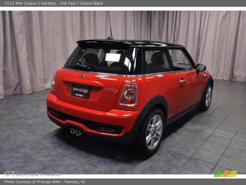 Chili Red / Carbon Black 2013 Mini Cooper S Hardtop