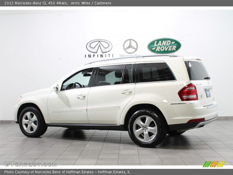Arctic White / Cashmere 2012 Mercedes-Benz GL 450 4Matic