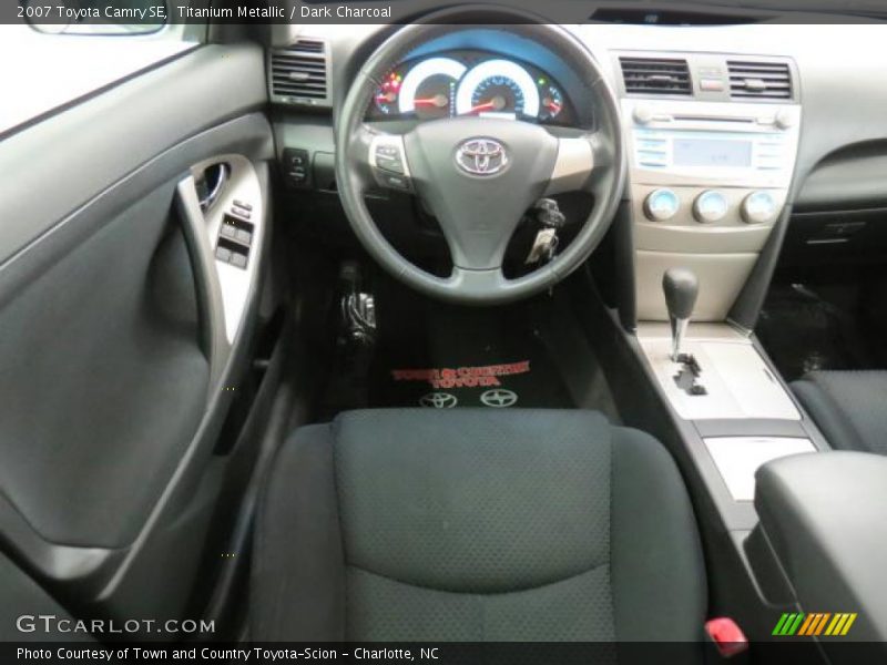 Titanium Metallic / Dark Charcoal 2007 Toyota Camry SE