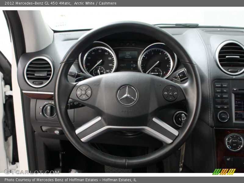 Arctic White / Cashmere 2012 Mercedes-Benz GL 450 4Matic