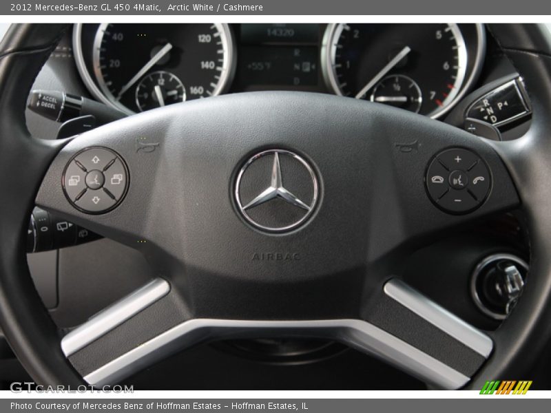 Arctic White / Cashmere 2012 Mercedes-Benz GL 450 4Matic
