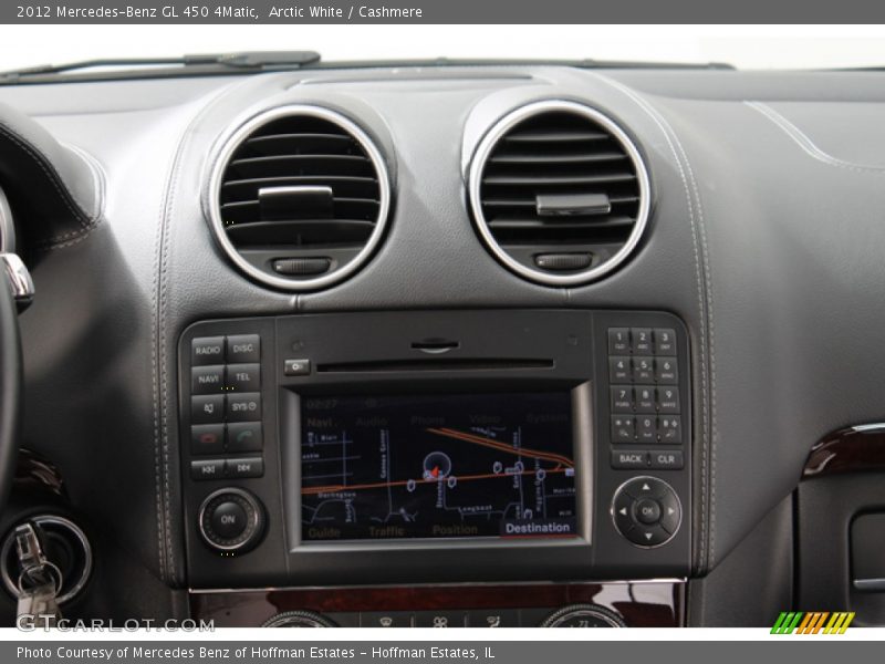 Arctic White / Cashmere 2012 Mercedes-Benz GL 450 4Matic