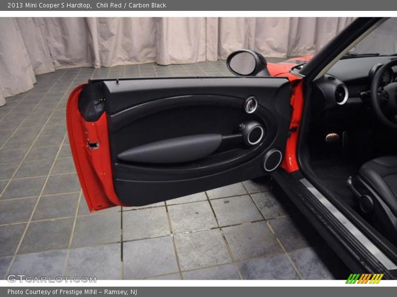 Chili Red / Carbon Black 2013 Mini Cooper S Hardtop