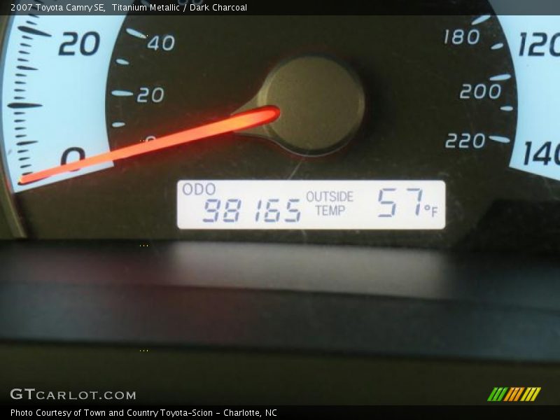Titanium Metallic / Dark Charcoal 2007 Toyota Camry SE
