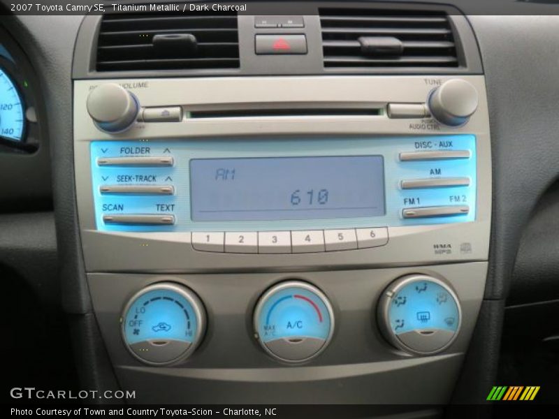 Titanium Metallic / Dark Charcoal 2007 Toyota Camry SE