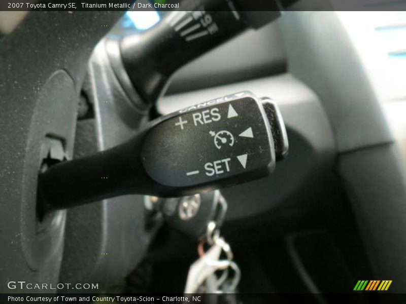 Titanium Metallic / Dark Charcoal 2007 Toyota Camry SE