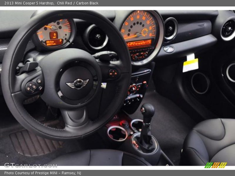 Chili Red / Carbon Black 2013 Mini Cooper S Hardtop