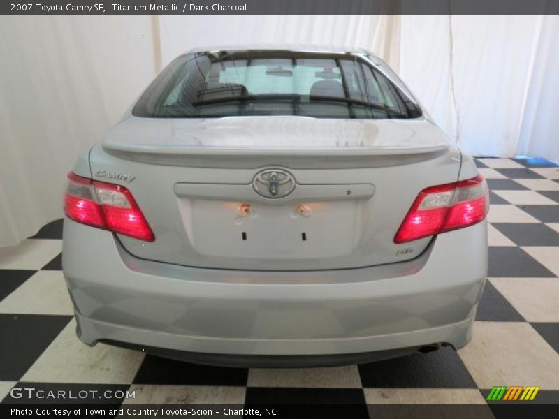 Titanium Metallic / Dark Charcoal 2007 Toyota Camry SE