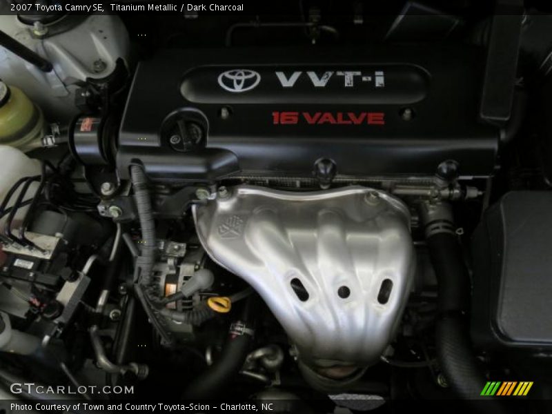 Titanium Metallic / Dark Charcoal 2007 Toyota Camry SE