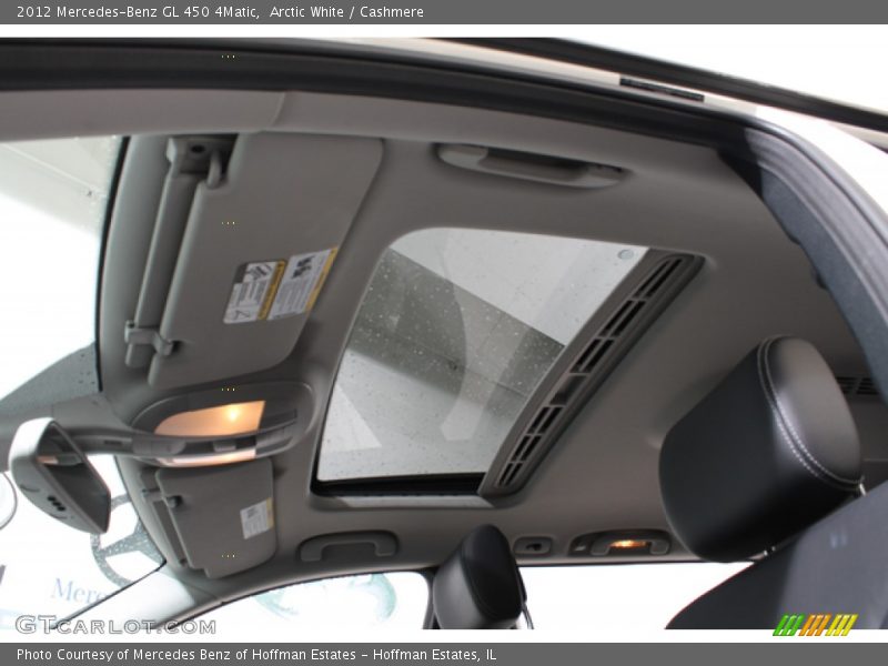 Arctic White / Cashmere 2012 Mercedes-Benz GL 450 4Matic