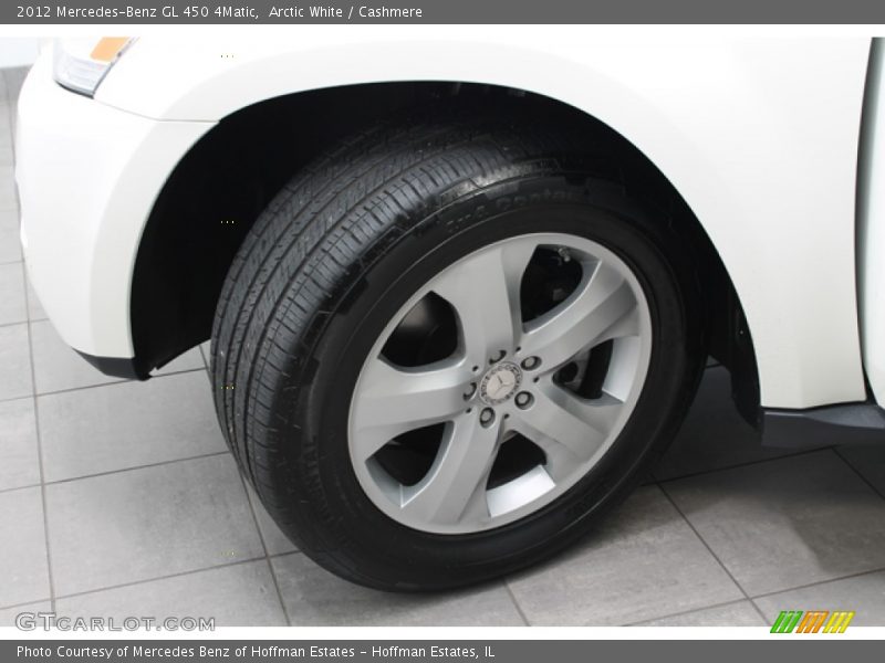 Arctic White / Cashmere 2012 Mercedes-Benz GL 450 4Matic