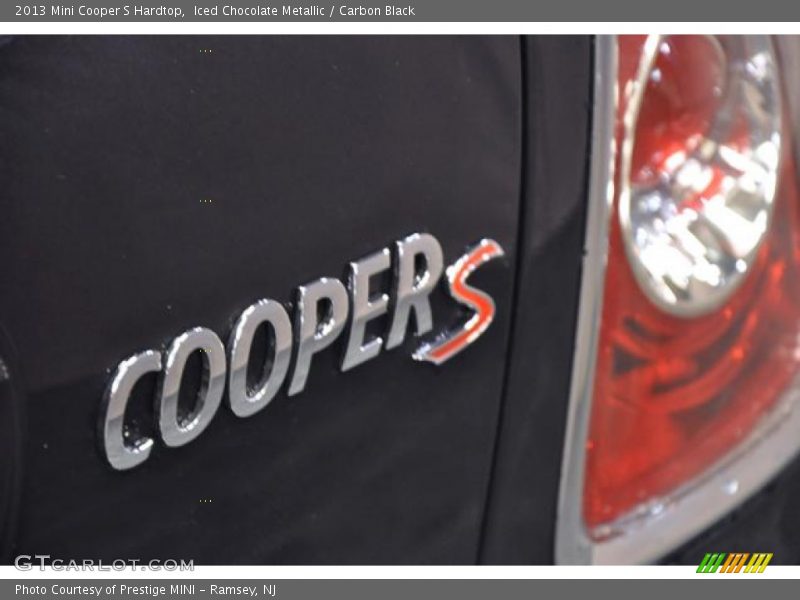 Iced Chocolate Metallic / Carbon Black 2013 Mini Cooper S Hardtop