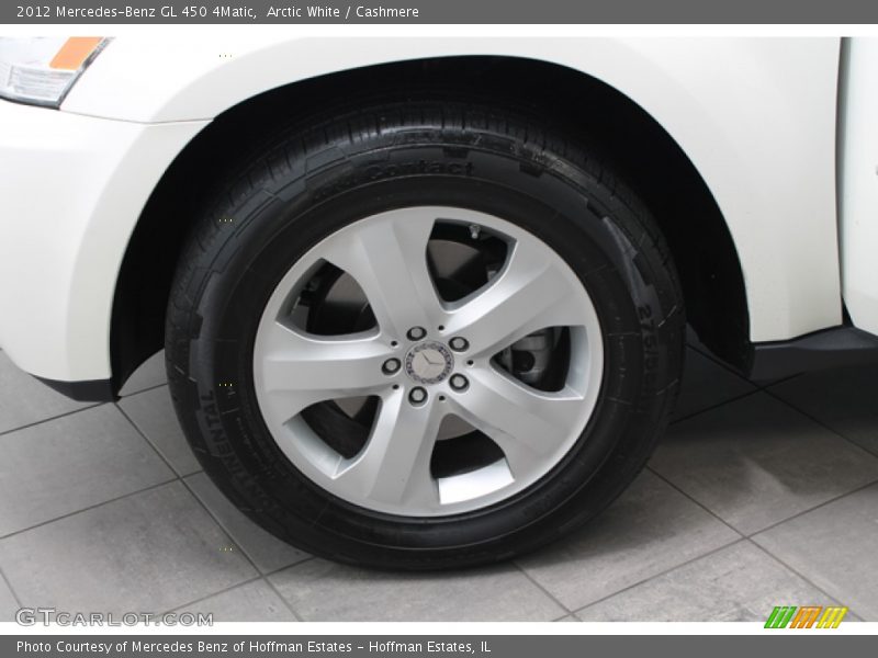 Arctic White / Cashmere 2012 Mercedes-Benz GL 450 4Matic