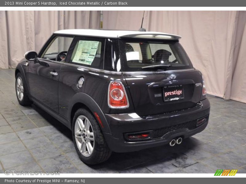 Iced Chocolate Metallic / Carbon Black 2013 Mini Cooper S Hardtop